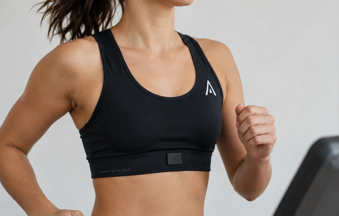 Bio & motion monitoring textile - capteurs physiologiques et mouvement AQ-Tech