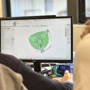 Mechanical engineering design for innovative textile products