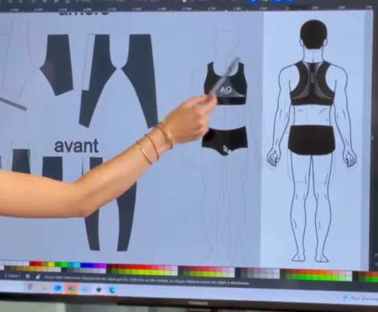 Industrial dossiers shop-floor transfer smart textile