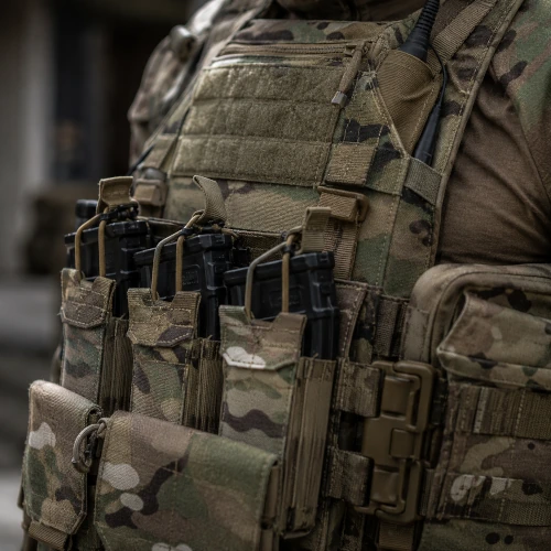 Connected military equipment and defense technical textiles