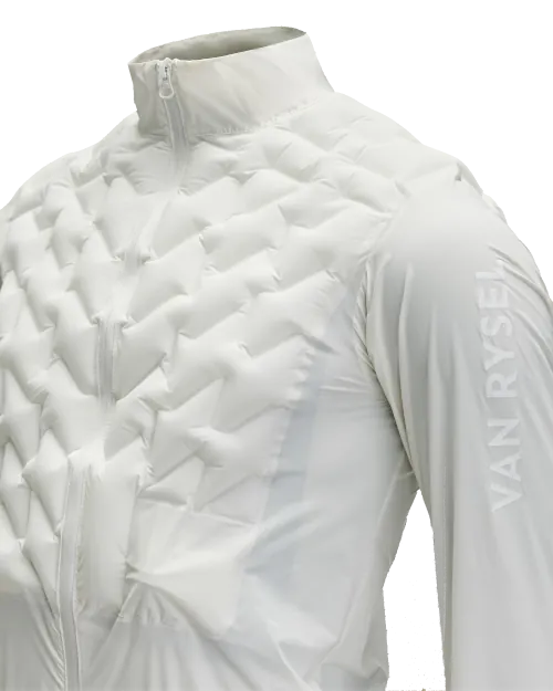 Van Rysel connected cycling airbag — wearable inflatable designed and manufactured by AQ-Tech