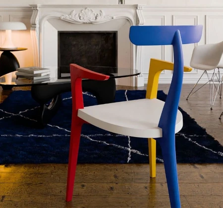 Polimair chair in recycled plastic