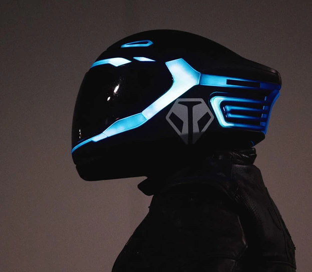 TALI integrated lighting wearable safety helmet