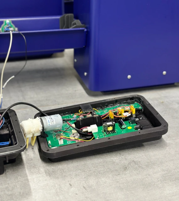 CLP prototype footbath