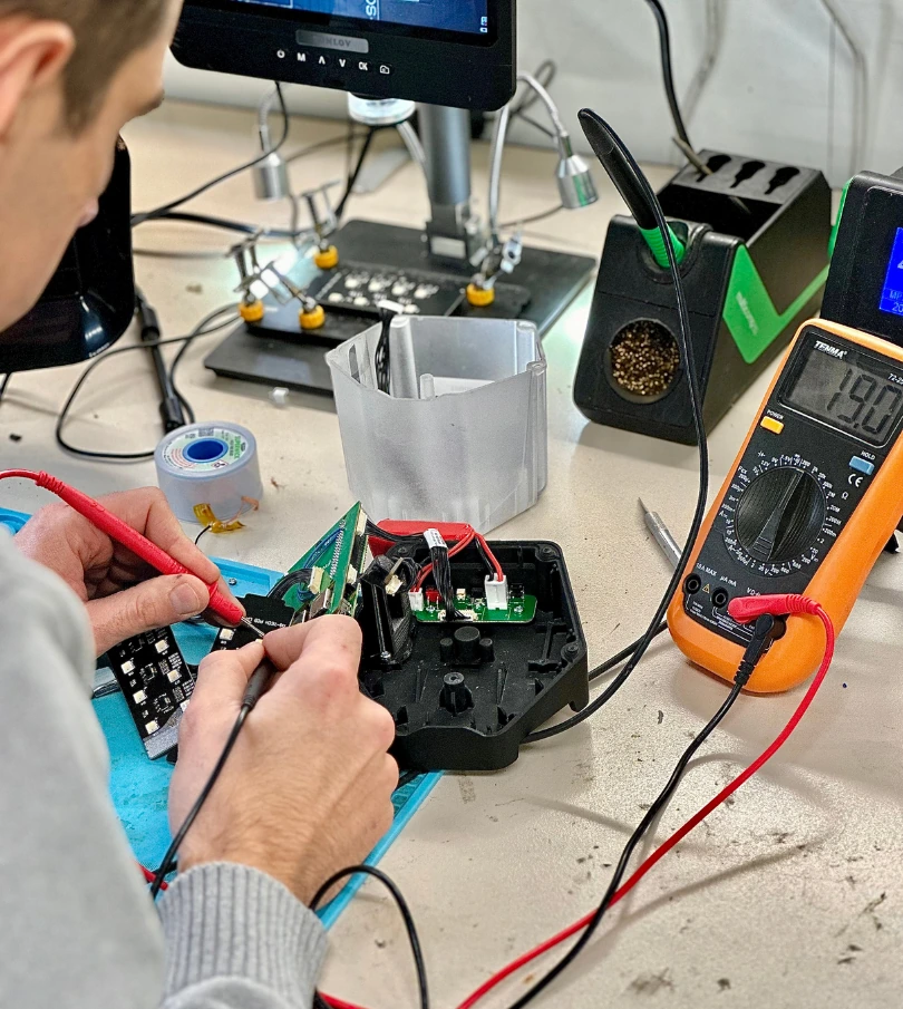 Drilllight electronics