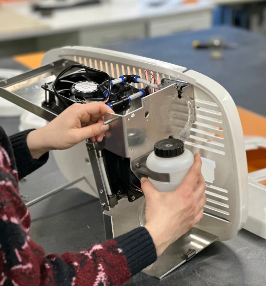 Footysan mechanical structure