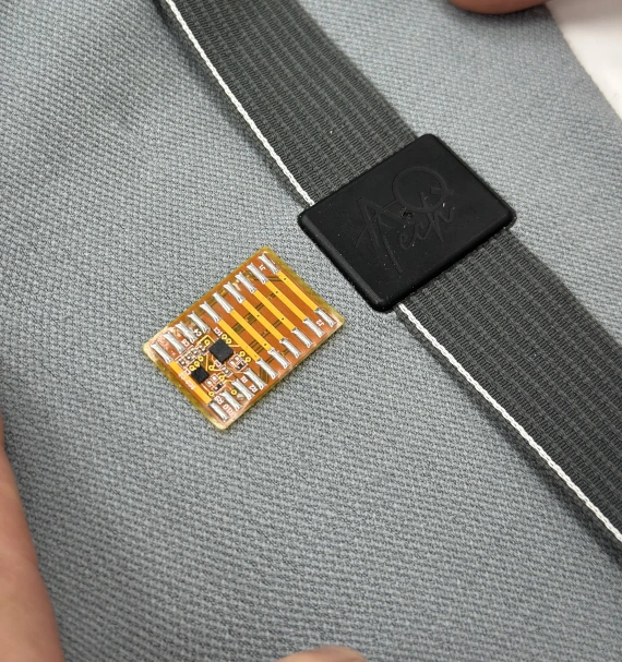 Embedded electronics T-Shirt Monitoring